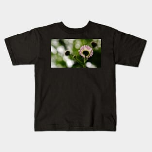 Under a Pink Daisy Kids T-Shirt